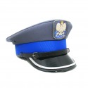 Czapka policyjna gabardynowa - młodszy oficer