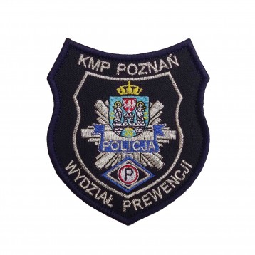Emblemat KMP POZNAŃ - Wydział Prewencji