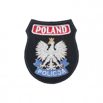 Emblemat POLAND - POLICJA