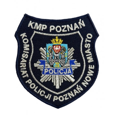 Emblemat KMP POZNAŃ - Komisariat Policji Poznań Nowe Miasto