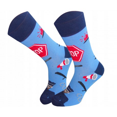 skarpety męskie POLICJANT RADIOWÓZ POLICJA